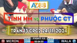 Trận 13 CPC2 24/11/2024 - Tính Hóc Môn Chỉ 1 Đá Hạ Phước Cần Thơ