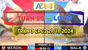 Trận 3 CPC2 29/11/2024 - Anh Tuấn Sài Gòn Đối Đầu Với Anh Long