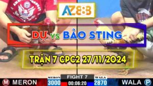 Trận 7 CPC2 27/11/2024 - Tài Nghệ Của Bảo Sting Cũng Không Cứu Nổi