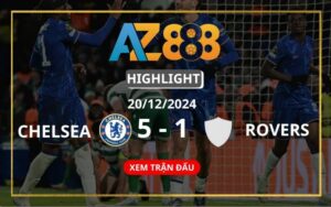 Highlight Chelsea Vs Shamrock Rovers Ngày 20/12/2024