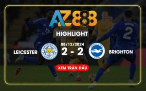 Highlight Leicester City Vs Brighton Ngày 08/12/2024