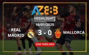 Highlight Real Madrid Vs Mallorca Ngày 10/01/2025